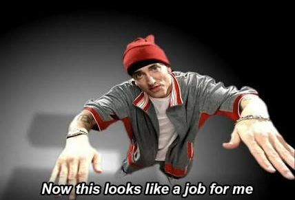 Now this looks like a job for me  Meme Template