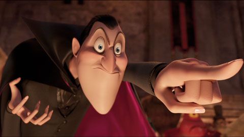 Hotel Transylvania Dracula pointing  Meme Template