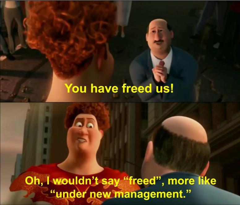 Under New Management  Meme Template