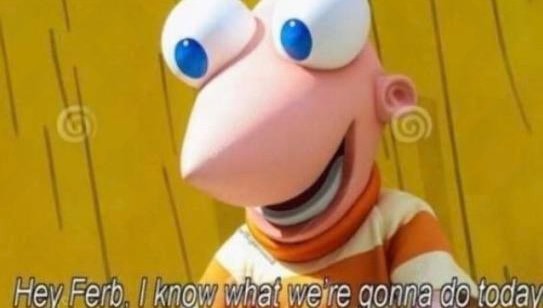 Hey Ferb  Meme Template