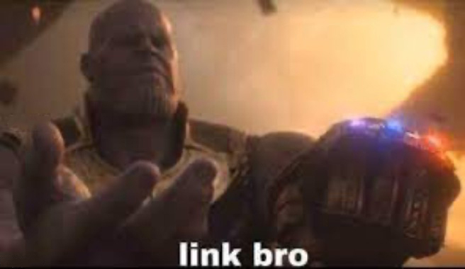 link bro  Meme Template