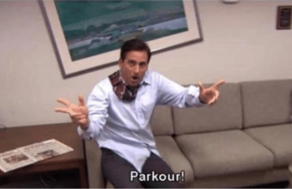 parkour!  Meme Template