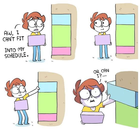 Schedule Meme Template